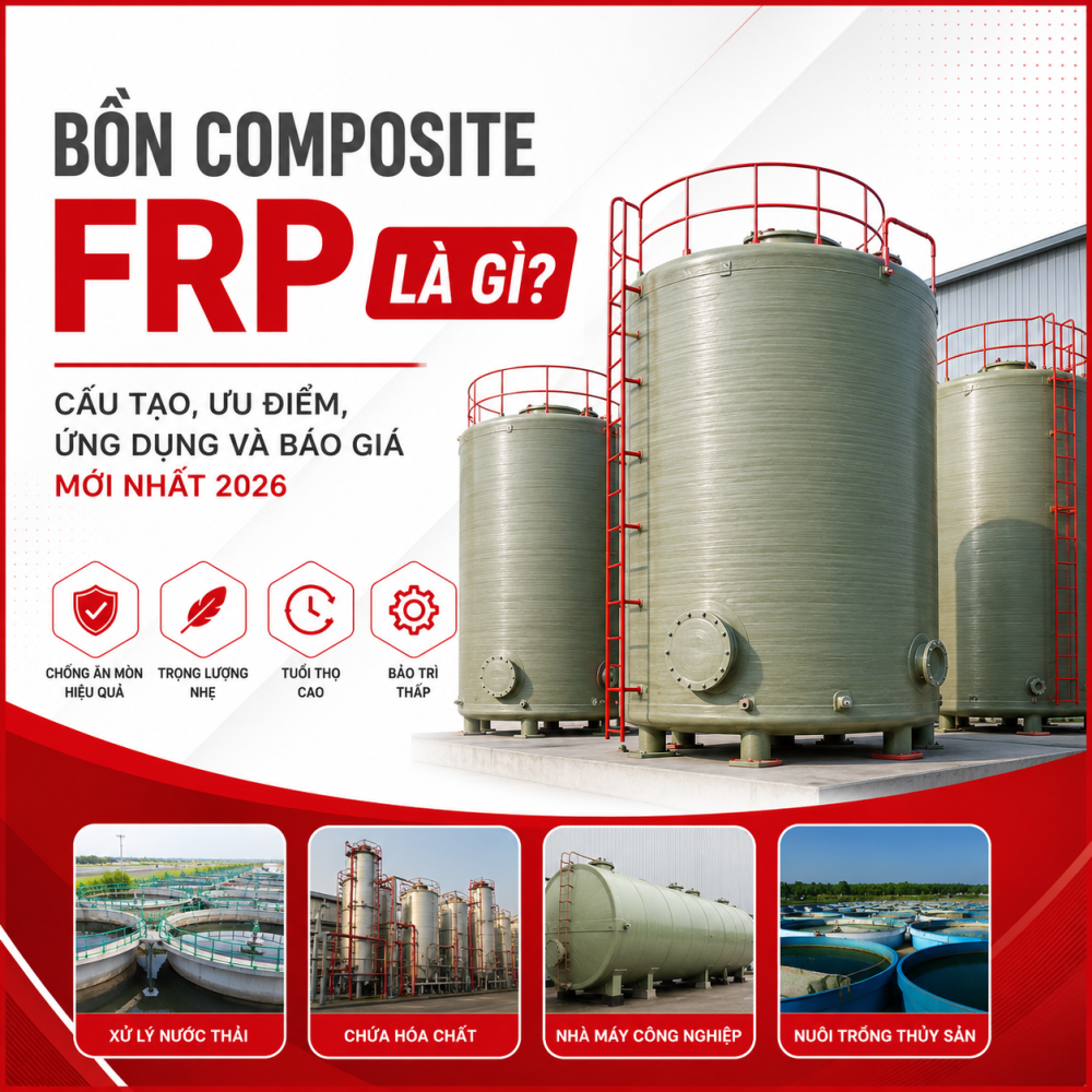 Bồn Composite FRP là gì?
